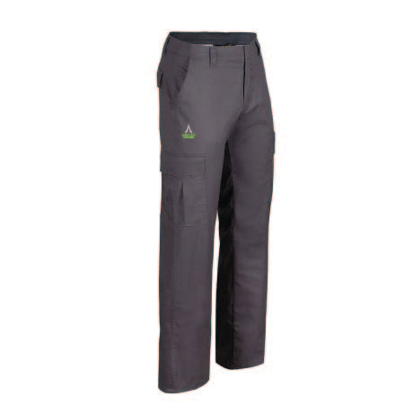 Pantalon de travail cargo gris extensible