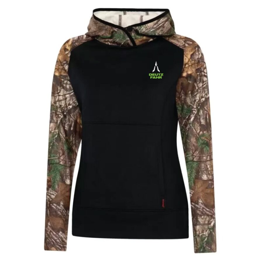 Coton ouaté femme Noir et Camo