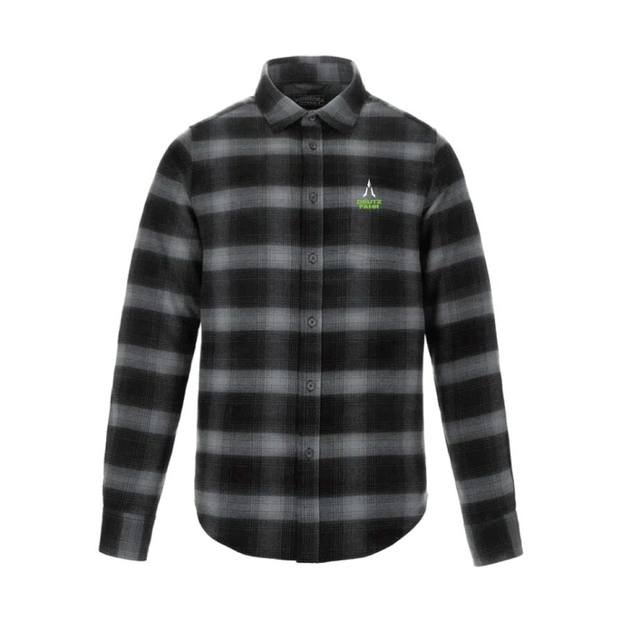 Chemise à carreaux Gris et Noir