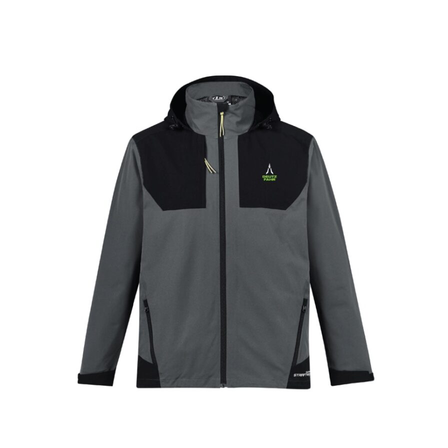 Manteau imperméable homme Charbon et Noir