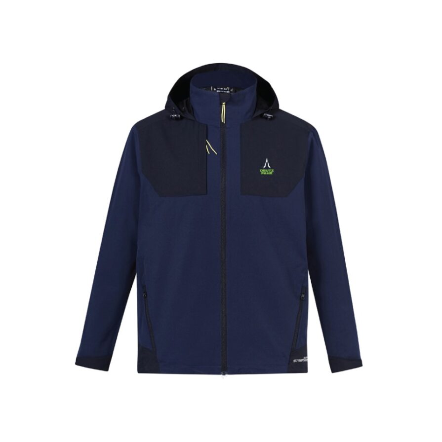 Manteau imperméable homme Marine et Noir