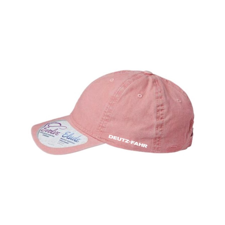 Casquette femme brodée sur le côté