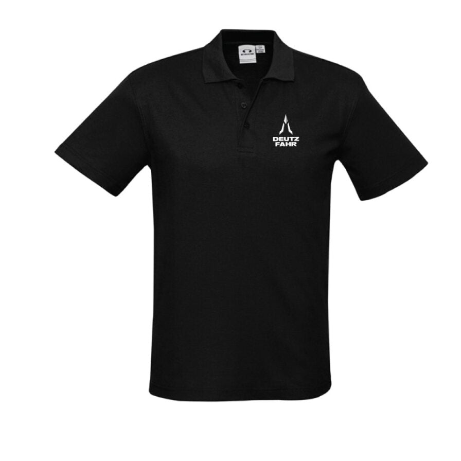 Polo manches courtes homme  Noir