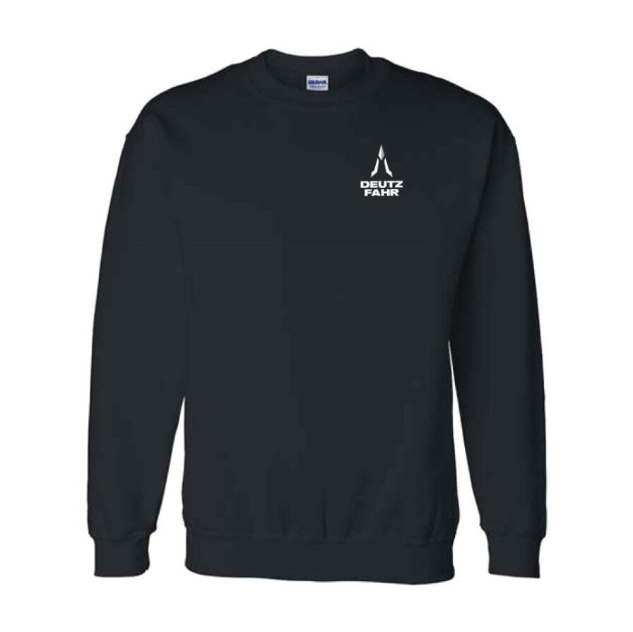 Coton ouaté col rond Noir