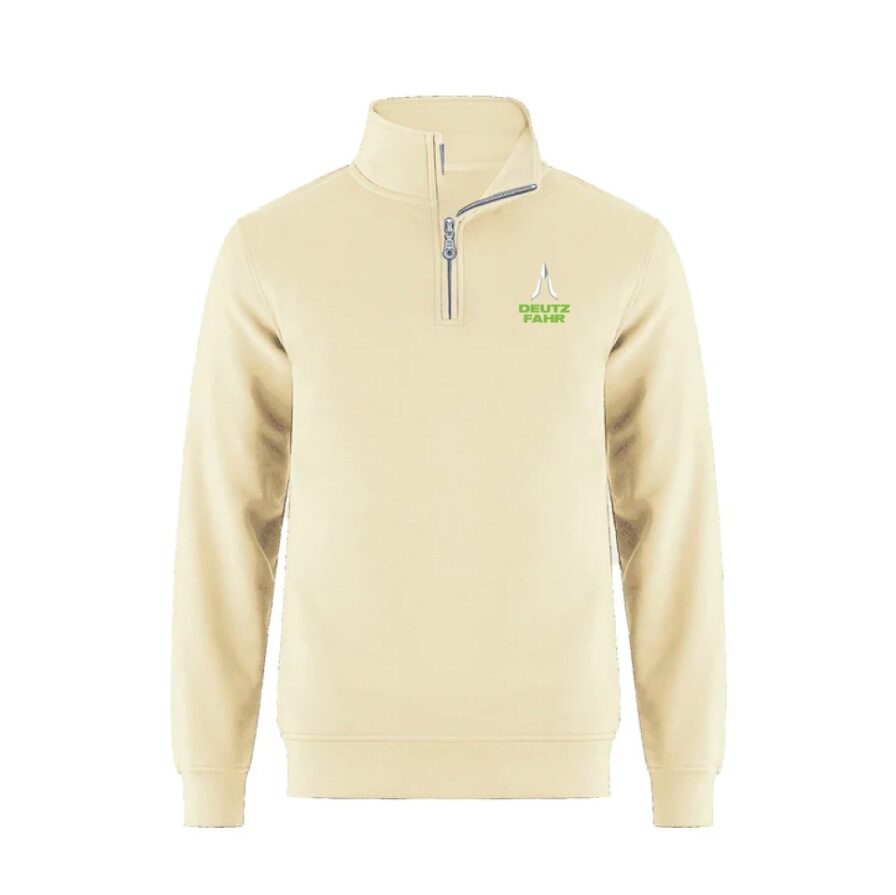 Ouaté Beige à zip 1/4