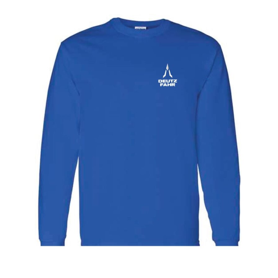 T-shirt manches longues Bleu