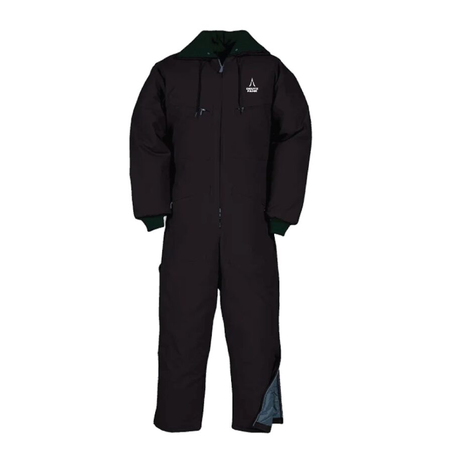 Black lined coverall